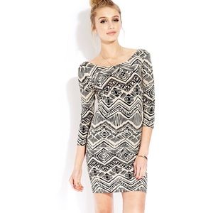 Women’s Forever 21 Worldly Girl Bodycon Dress